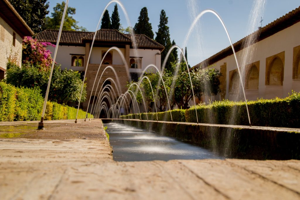 The fairy-tale gardens of Generalife, Granada