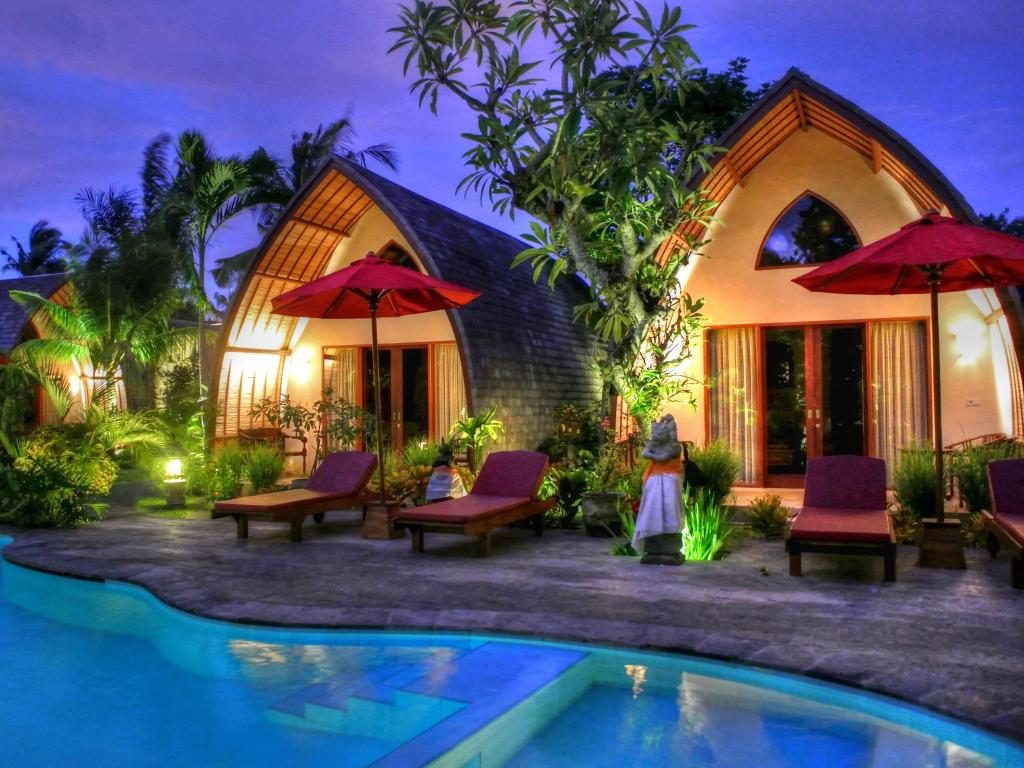 Uno dei tanti resort presenti sull'isola di Bali