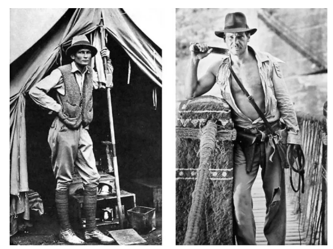 Hiram Bingham and Indiana Jones