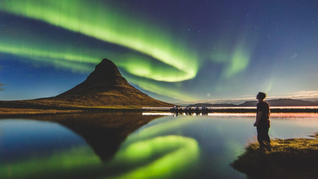 Northern lights, Iceland