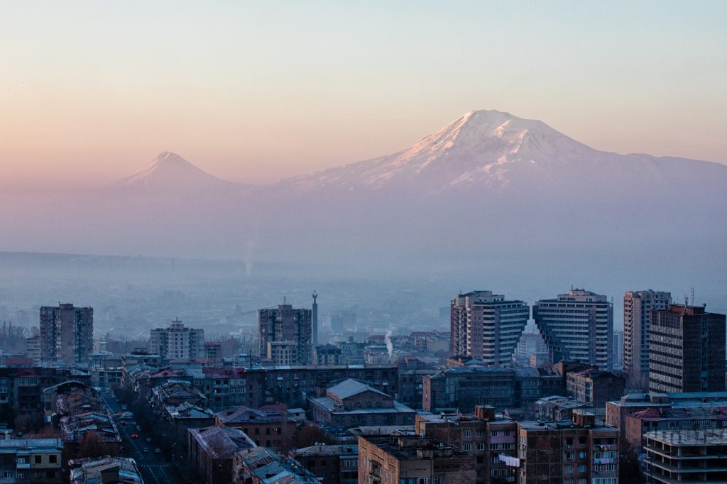Yaravan City, Mount Ararat, Armenia