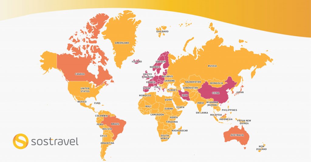 world map