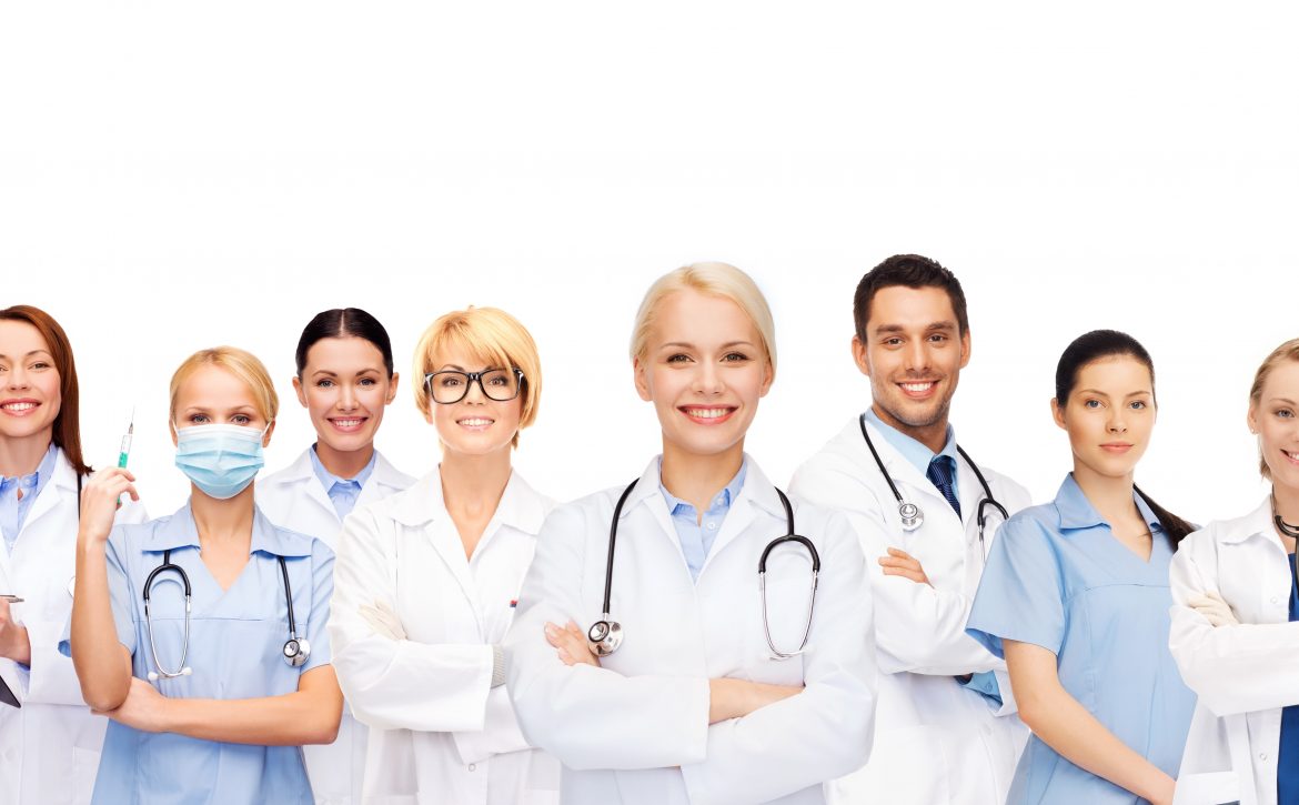 team or group of doctors and nurses